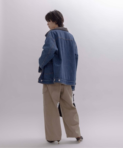 グッドイナフ デニムボアカバーオール デニム&ボア カバーオール Eimee Law│Eimee Law & LHELBIE 公式