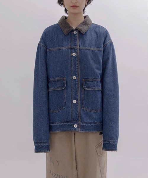 デニム&ボア カバーオール Eimee Law│Eimee Law & LHELBIE 公式