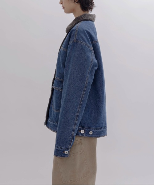 デニム&ボア カバーオール Eimee Law│Eimee Law & LHELBIE 公式