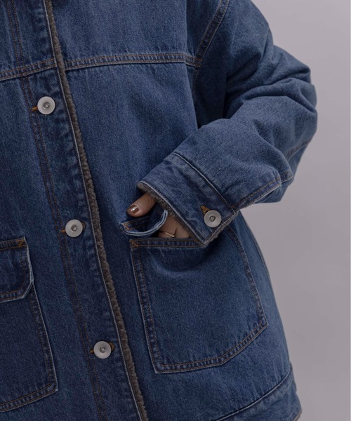 デニム&ボア カバーオール Eimee Law│Eimee Law & LHELBIE 公式