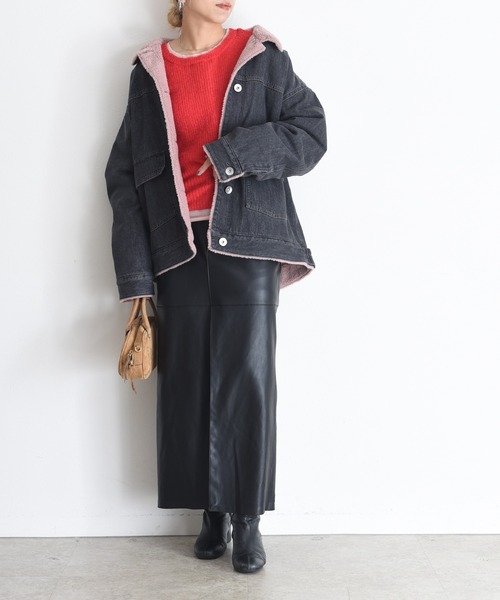 デニム&ボア カバーオール Eimee Law│Eimee Law & LHELBIE 公式