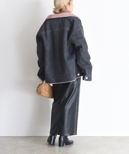 デニム&ボア カバーオール Eimee Law│Eimee Law & LHELBIE 公式