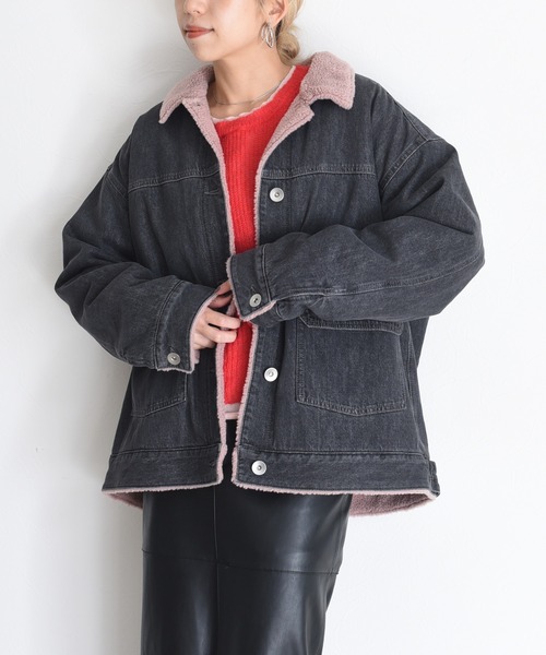 デニム&ボア カバーオール Eimee Law│Eimee Law & LHELBIE 公式