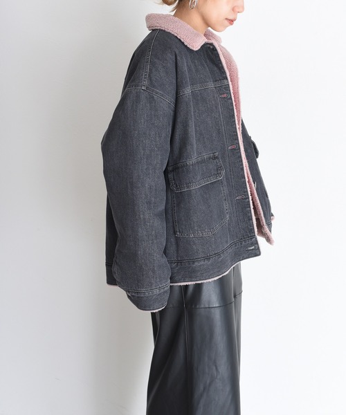 デニム&ボア カバーオール Eimee Law│Eimee Law & LHELBIE 公式