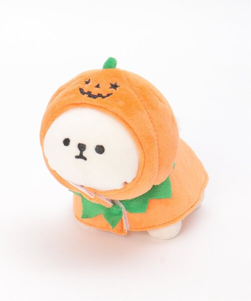 LBC（エルビーシー）の「PLUFFY かぶりもの かぼちゃスーツ（クッション/クッションカバー・レディース・オレンジ・FREE）」の2枚目の写真