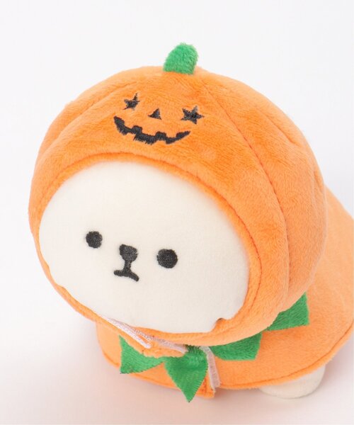 LBC（エルビーシー）の「PLUFFY かぶりもの かぼちゃスーツ（クッション/クッションカバー・レディース・オレンジ・FREE）」の4枚目の写真