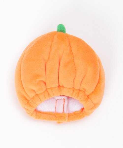 LBC（エルビーシー）の「PLUFFY かぶりもの かぼちゃスーツ（クッション/クッションカバー・レディース・オレンジ・FREE）」の3枚目の写真