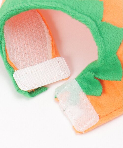 LBC（エルビーシー）の「PLUFFY かぶりもの かぼちゃスーツ（クッション/クッションカバー・レディース・オレンジ・FREE）」の7枚目の写真