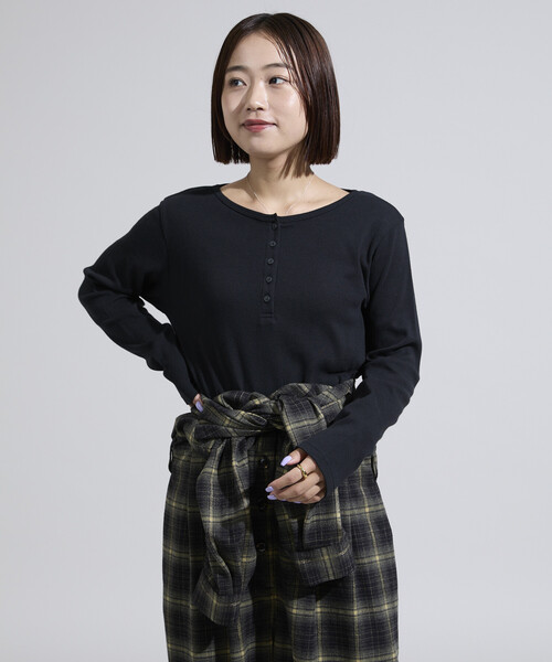 調温素材＞INKEEP ヘンリーネックトップス/インキープ ヘンリーネック