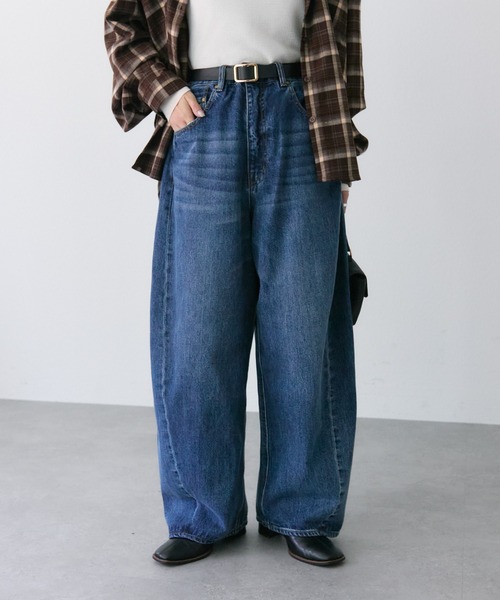 PUAL CE CIN コーンデニム 3D デニムパンツ38現行品 セール】コーンデニム 3Dデニムパンツ（デニムパンツ）｜PUAL CE CIN