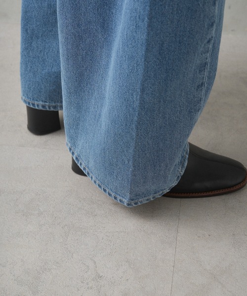 PUAL CE CIN（ピュアルセシン）の「コーンデニム 3Dデニムパンツ