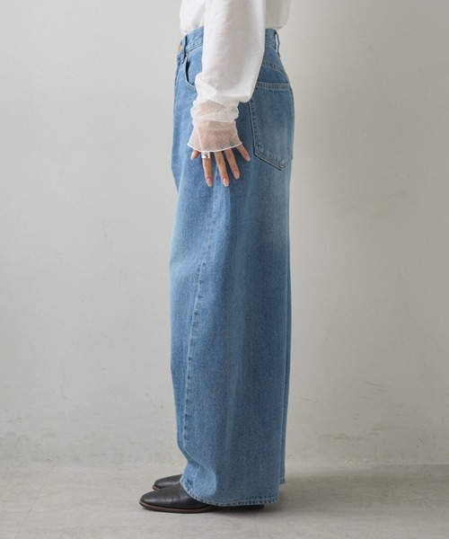 PUAL CE CIN（ピュアルセシン）の「コーンデニム 3Dデニムパンツ