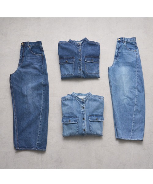 セール】コーンデニム 3Dデニムパンツ（デニムパンツ）｜PUAL CE CIN