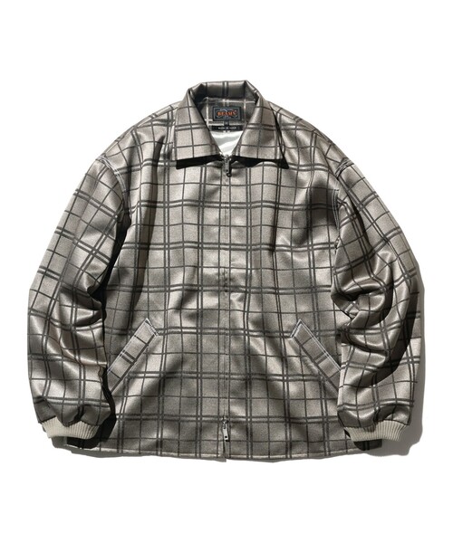 BEAMS PLUS（ビームスプラス）の「ブライト グリッド グリース ジャケット（ブルゾン・メンズ・ベージュ・XL/S/M/L）」の8枚目の写真