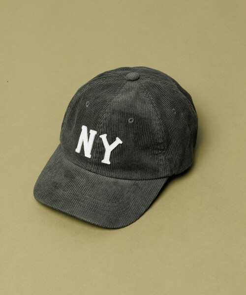 Cooperstown Ball Cap(クーパーズタウンボールキャップ)の「COOPERSTOWN BALL CAP/クーパーズタウン ボールキャップ 別注 CORDUROY CAP(キャップ・メンズ・チャコールグレー/ネイビー/グリーン/ブラウン・ONE SIZE)」の2枚目の写真