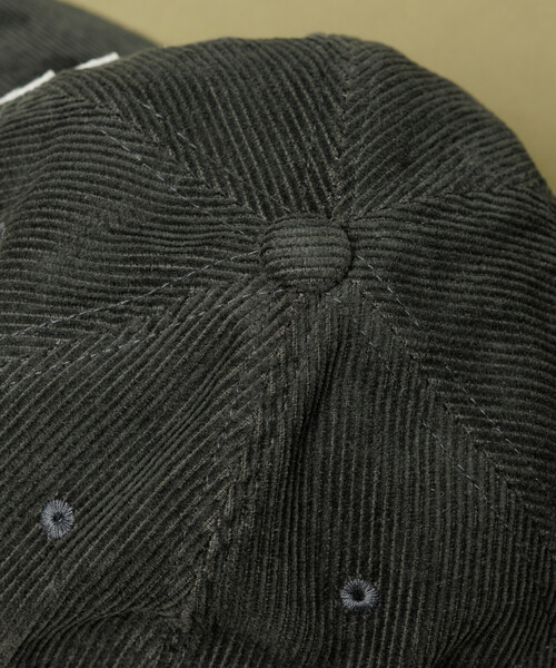 Cooperstown Ball Cap(クーパーズタウンボールキャップ)の「COOPERSTOWN BALL CAP/クーパーズタウン ボールキャップ 別注 CORDUROY CAP(キャップ・メンズ・チャコールグレー/ネイビー/グリーン/ブラウン・ONE SIZE)」の6枚目の写真