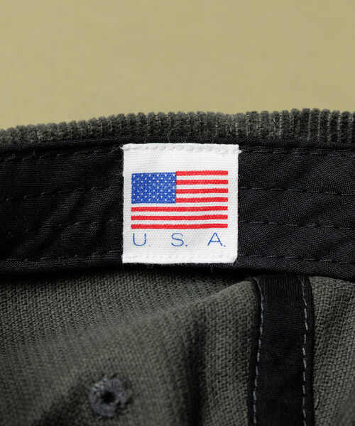 Cooperstown Ball Cap(クーパーズタウンボールキャップ)の「COOPERSTOWN BALL CAP/クーパーズタウン ボールキャップ 別注 CORDUROY CAP(キャップ・メンズ・チャコールグレー/ネイビー/グリーン/ブラウン・ONE SIZE)」の7枚目の写真