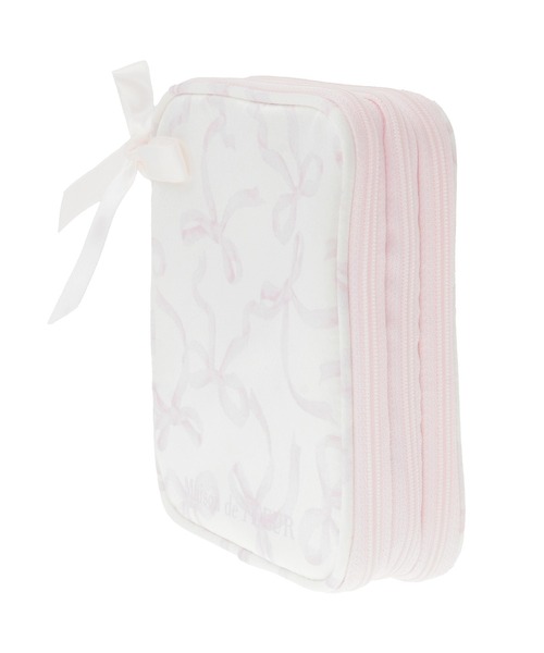 Maison de FLEUR（メゾンドフルール）の「リボンプリントマルチケース（ポーチ・レディース・ライトブルー/ブラック/ピンク・FREE）」の15枚目の写真