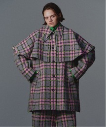 コートチェック柄ジャケットMAISON SPECIAL MAISON SPECIAL（メゾンスペシャル）の「Checkered Oversized