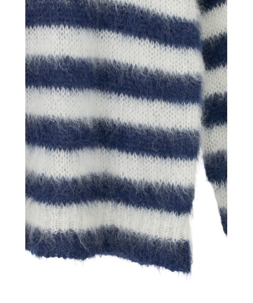 CLANE x FRGMT BORDER MOHAIR KNIT TOPS(ニット/セーター)|CLANE CLANE x FRGMT BORDER MOHAIR KNIT TOPS(ニット/セーター)|CLANE