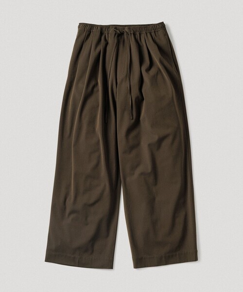 ADAM ET ROPE'（アダムエロペ）の「4WAY ストレッチ ツイル イージー スラックス / セットアップ対応（スラックス・メンズ・ブラック/チャコールグレー/カーキ・L/M）」の3枚目の写真