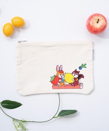 FRUIT OF THE LOOM(フルーツオブザルーム)のFTL クッピーラムネコラボ フラットポーチ / 限定 / コラボ / ポーチ / ユニセックス / ギフト(ポーチ)