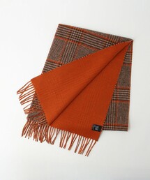 A DAY IN THE LIFE UNITED ARROWS(アデイインザライフユナイテッドアローズ)のウール カシミヤ ソリッド×チェック  マフラー<A DAY IN THE LIFE>(マフラー)