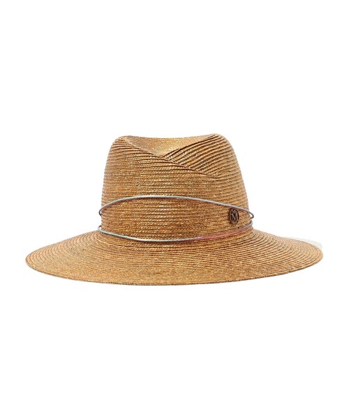 MAISON MICHEL メゾンミシェル フェルトハット M 薄ピンク　新品 MAISON MICHEL メゾンミシェル フェルトハット M 薄ピンク 新品