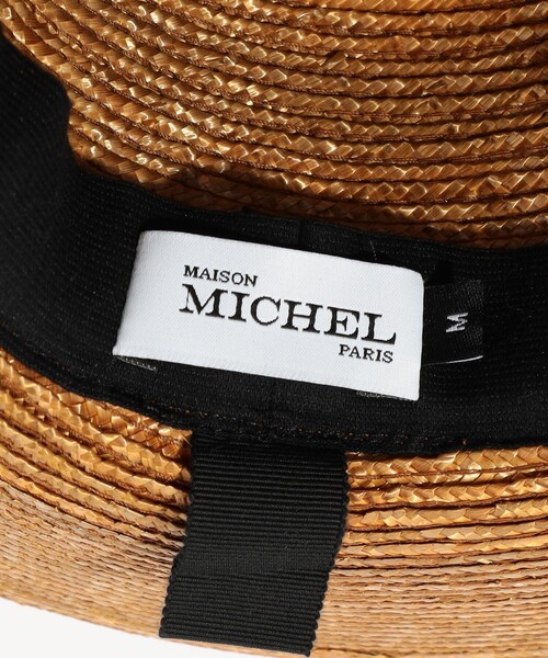 MAISON MICHEL（メゾンミッシェル）の「MAISON MICHEL Virginie Seasonal（ハット・レディース・キャメル・M/S）」の7枚目の写真