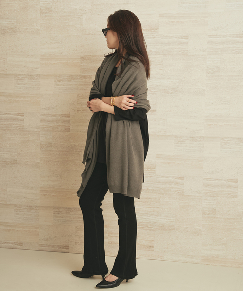 plage（プラージュ）の「CALUX / キャラクス 別注 NEW RIB パンツ（その他パンツ・レディース・ブラック・SMALL/MEDIUM）」の8枚目の写真