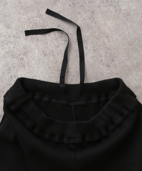 plage（プラージュ）の「CALUX / キャラクス 別注 NEW RIB パンツ（その他パンツ・レディース・ブラック・SMALL/MEDIUM）」の21枚目の写真