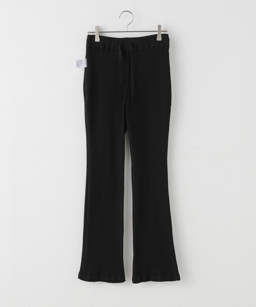 plage（プラージュ）の「CALUX / キャラクス 別注 NEW RIB パンツ（その他パンツ・レディース・ブラック・SMALL/MEDIUM）」の20枚目の写真