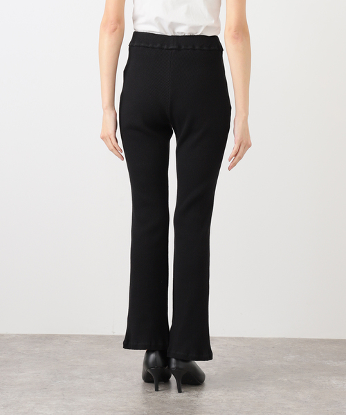 plage（プラージュ）の「CALUX / キャラクス 別注 NEW RIB パンツ（その他パンツ・レディース・ブラック・SMALL/MEDIUM）」の14枚目の写真