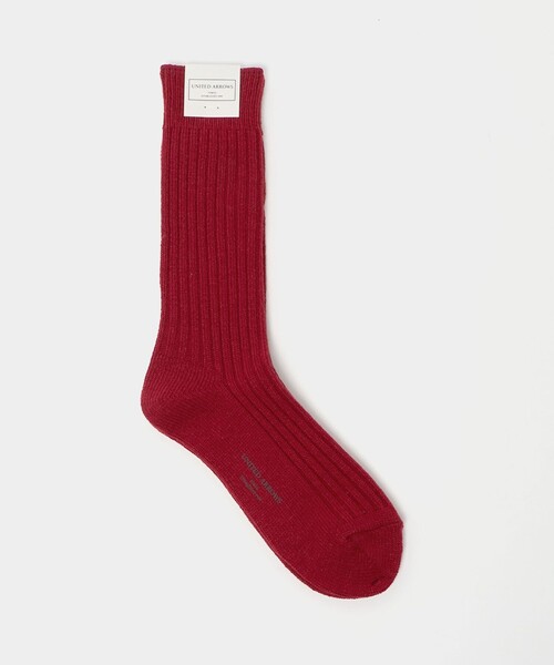 UNITED ARROWS（ユナイテッドアローズ）の「ボリュームソックス（ソックス/靴下・メンズ・ベージュ/オフホワイト/レッド/ライトグレー・FREE）」の4枚目の写真