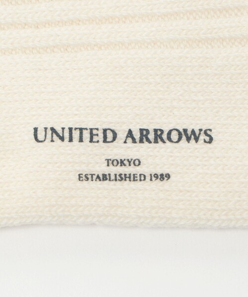 UNITED ARROWS（ユナイテッドアローズ）の「ボリュームソックス（ソックス/靴下・メンズ・ベージュ/オフホワイト/レッド/ライトグレー・FREE）」の6枚目の写真