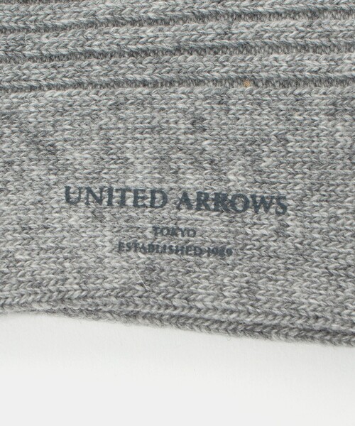 UNITED ARROWS（ユナイテッドアローズ）の「ボリュームソックス（ソックス/靴下・メンズ・ベージュ/オフホワイト/レッド/ライトグレー・FREE）」の8枚目の写真