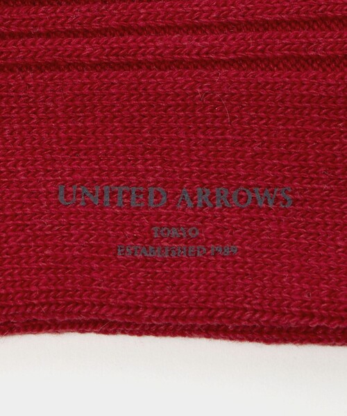 UNITED ARROWS（ユナイテッドアローズ）の「ボリュームソックス（ソックス/靴下・メンズ・ベージュ/オフホワイト/レッド/ライトグレー・FREE）」の12枚目の写真