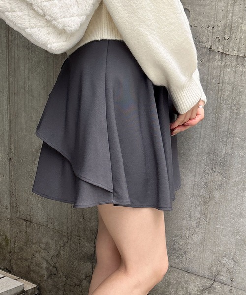 INGNI(イング)の「バックリボンフレアスカパン/A(スカート・レディース・グレー/ブラック/ボルドー・FREE)」の13枚目の写真