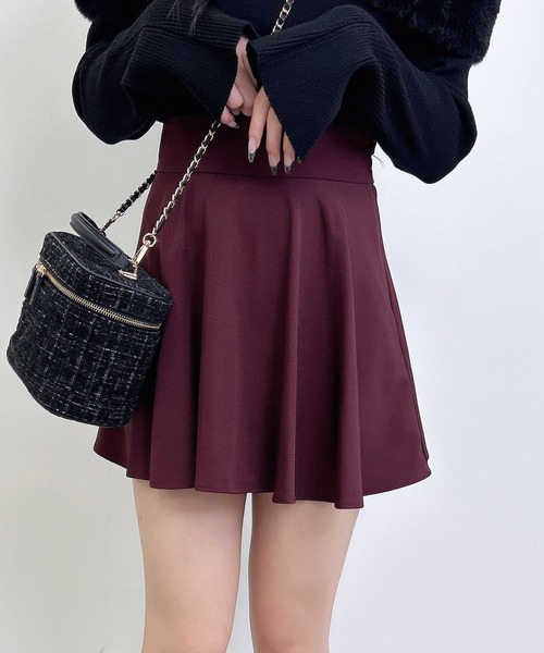 INGNI(イング)の「バックリボンフレアスカパン/A(スカート・レディース・グレー/ブラック/ボルドー・FREE)」の17枚目の写真