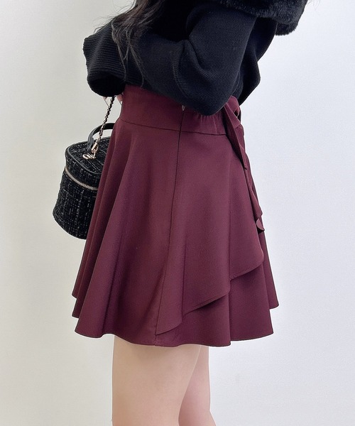 INGNI(イング)の「バックリボンフレアスカパン/A(スカート・レディース・グレー/ブラック/ボルドー・FREE)」の19枚目の写真