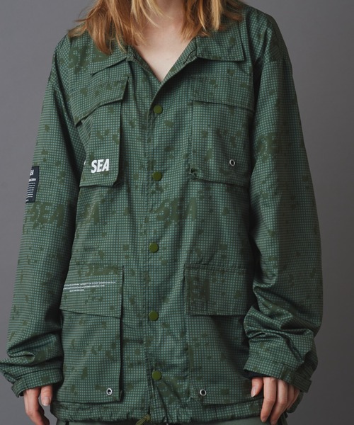 WIND AND SEA（ウィンダンシー）の「S_E_A DN-CAMO FATIGUE JACKET