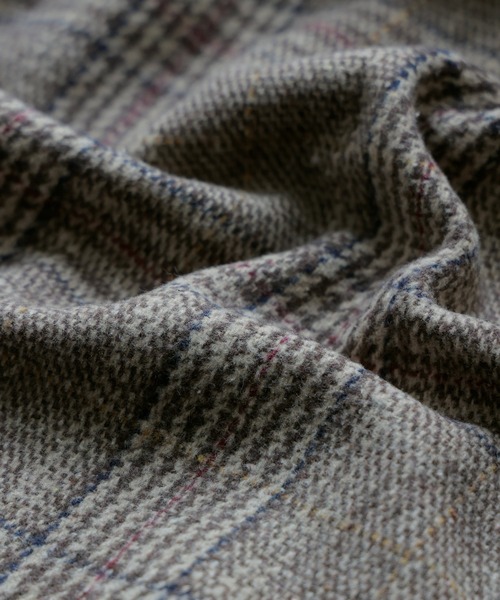 Fashion Letter（ファッションレター）の「オーバーサイズ グレンチェックジャケット（テーラードジャケット・レディース・ブラック/ブラウン・M/L）」の22枚目の写真