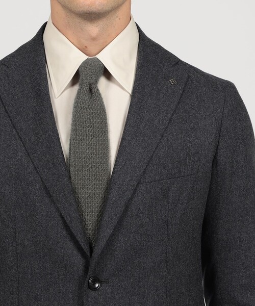 TAGLIATORE（タリアトーレ）の「【別注】TAGLIATORE ウールサキソニー シングルブレステッド2Bスーツ（スーツセット・メンズ・チャコールグレー/ネイビー・46/48/50/44/52）」の9枚目の写真