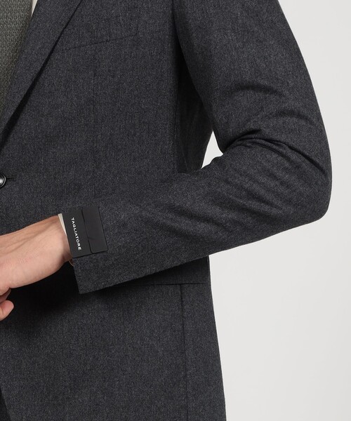 TAGLIATORE（タリアトーレ）の「【別注】TAGLIATORE ウールサキソニー シングルブレステッド2Bスーツ（スーツセット・メンズ・チャコールグレー/ネイビー・46/48/50/44/52）」の10枚目の写真