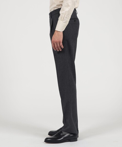 TAGLIATORE（タリアトーレ）の「【別注】TAGLIATORE ウールサキソニー シングルブレステッド2Bスーツ（スーツセット・メンズ・チャコールグレー/ネイビー・46/48/50/44/52）」の17枚目の写真