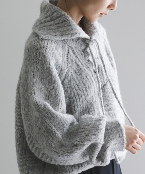 venit ニット セール】《NOBLE別注》Venit/ヴェニット レースアップニット（ニット