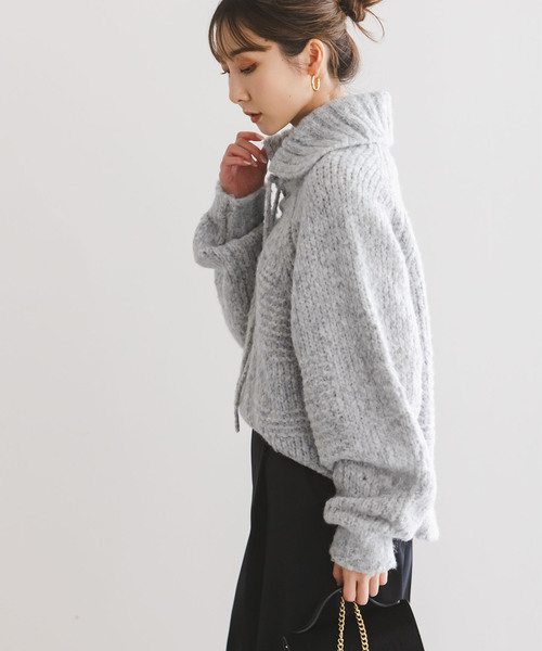 NOBLE別注》Venit/ヴェニット レースアップニット（ニット/セーター