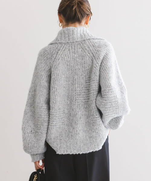 venit ニット NOBLE別注》Venit/ヴェニット レースアップニット（ニット/セーター