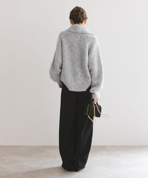 NOBLE別注》Venit/ヴェニット レースアップニット（ニット/セーター