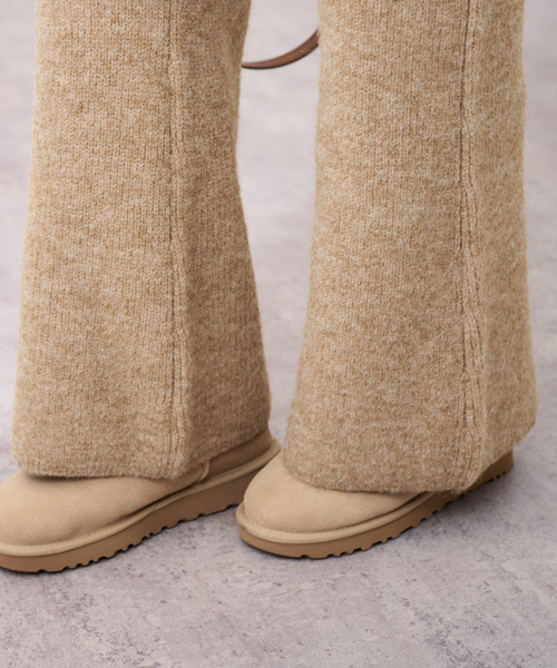 FRAMeWORK（フレームワーク）の「≪手洗い可≫ファーニットパンツ（その他パンツ・レディース・キャメル/チャコールグレー・38/36）」の16枚目の写真